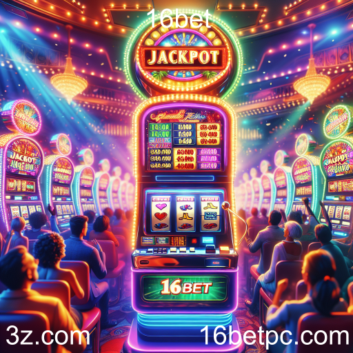 A Emoção dos Jackpots no 16bet